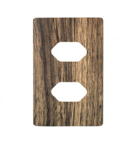 Placa p/ 2 Tomada 4x2 - Novara Carvalho